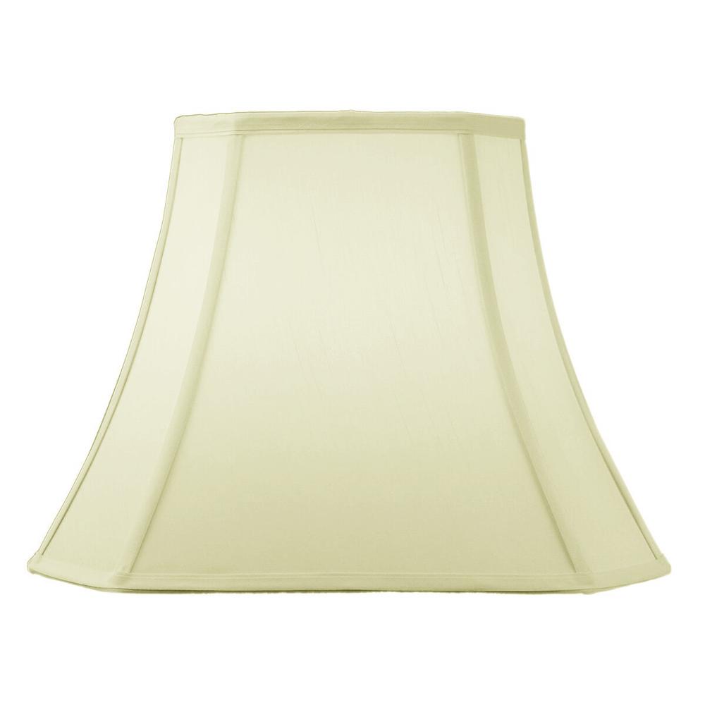 Home Concept Square Cut Corner Lamp Shade Eggshell - 16"W x 12" Slant Height