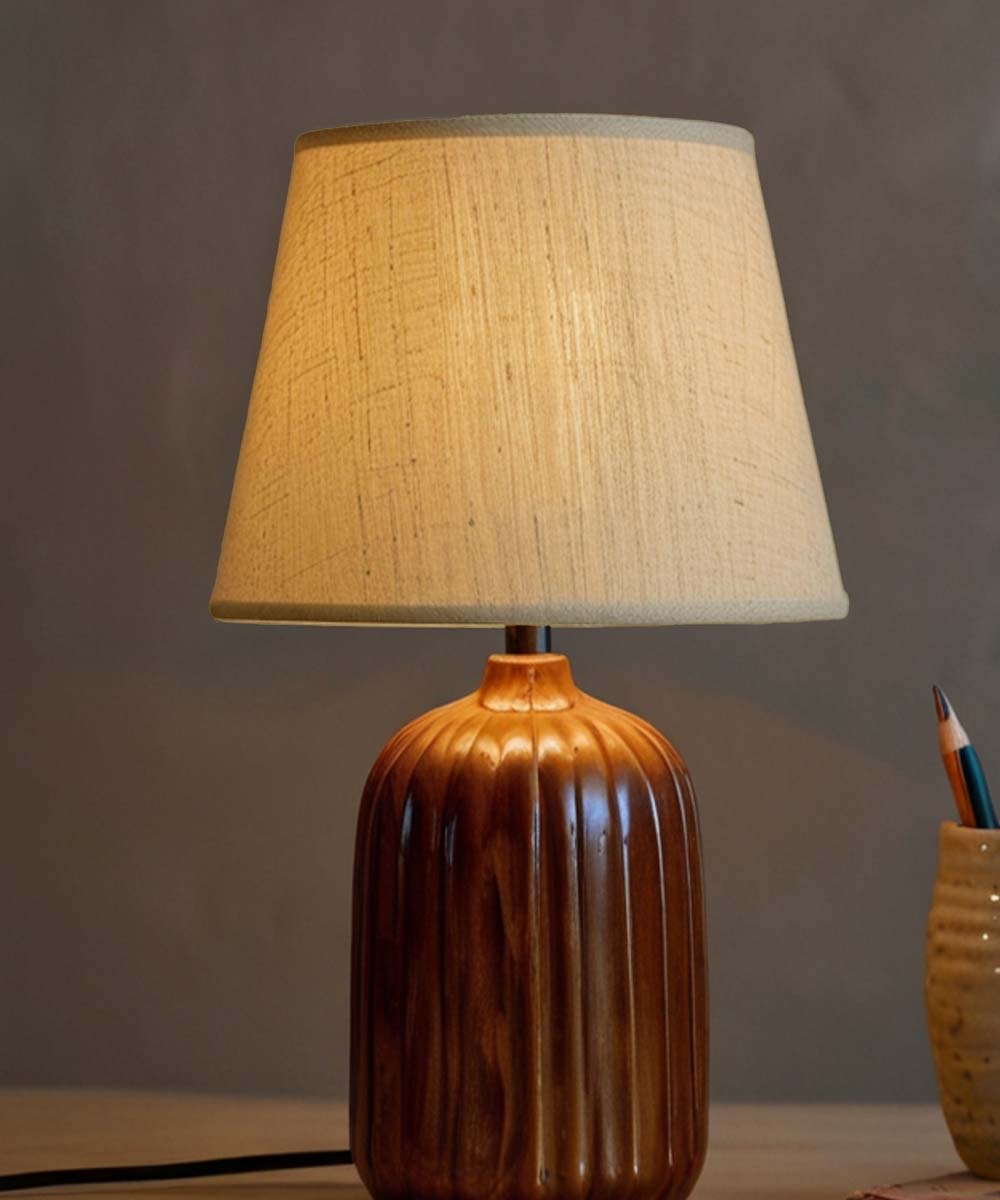Home Concept Clip-On Fitter Textured Oatmeal Empire Hardback Lamp Shade - 9" Top x 16" Bottom x 12" Slant Height