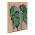 Sylvie Alocasia Framed Canvas by Nikita Jariwala