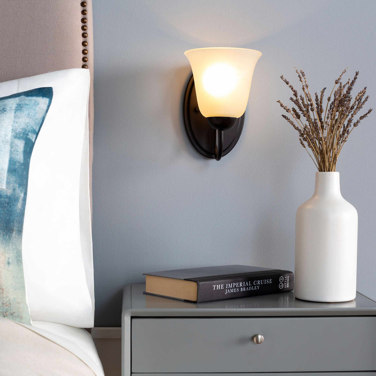 Heysham Black Iron Wall Sconce