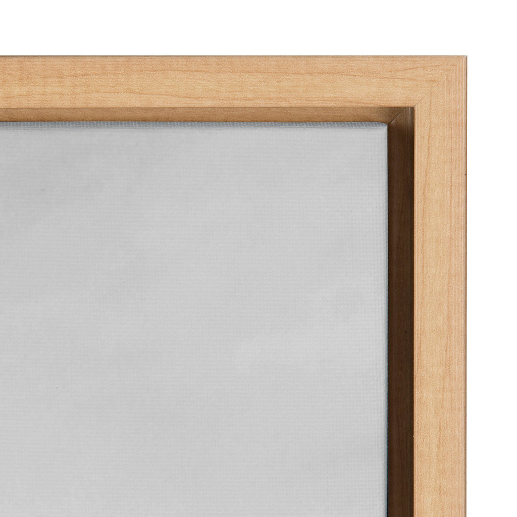 Sylvie Coastal Coconut Palm Tree Beach BW Framed Canvas Set by The Creative Bunch Studio