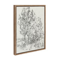 Sylvie Vincent van Gogh Cypresses 1889 BW Framed Canvas by The Art Institute of Chicago