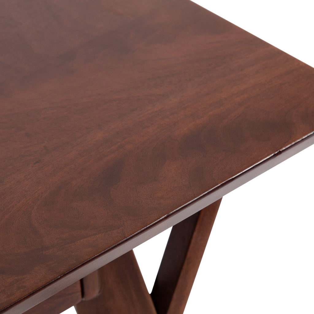 McCutcheon Solid Mango Wood Desk with Drawer
