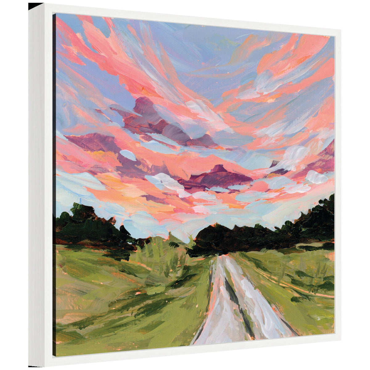 Sylvie Illinois Framed Canvas by Emily Kenney