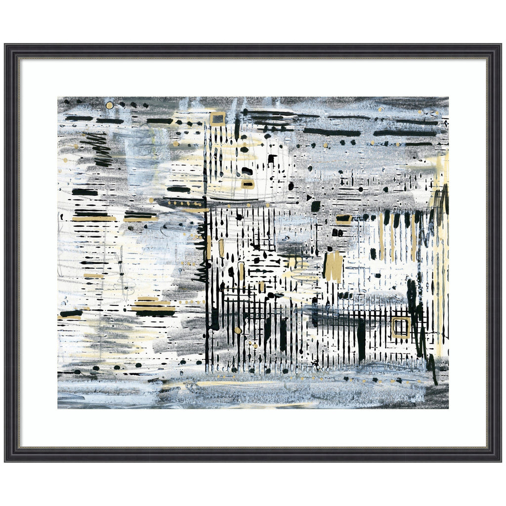 Framed Art Brookyln Bridge Horizontal by Leah Nadeau