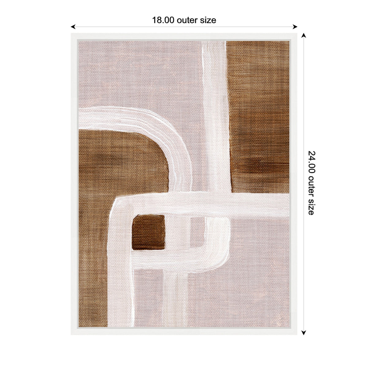 Sylvie Rhythmic Lines ll Framed Canvas by Nikita Jariwala