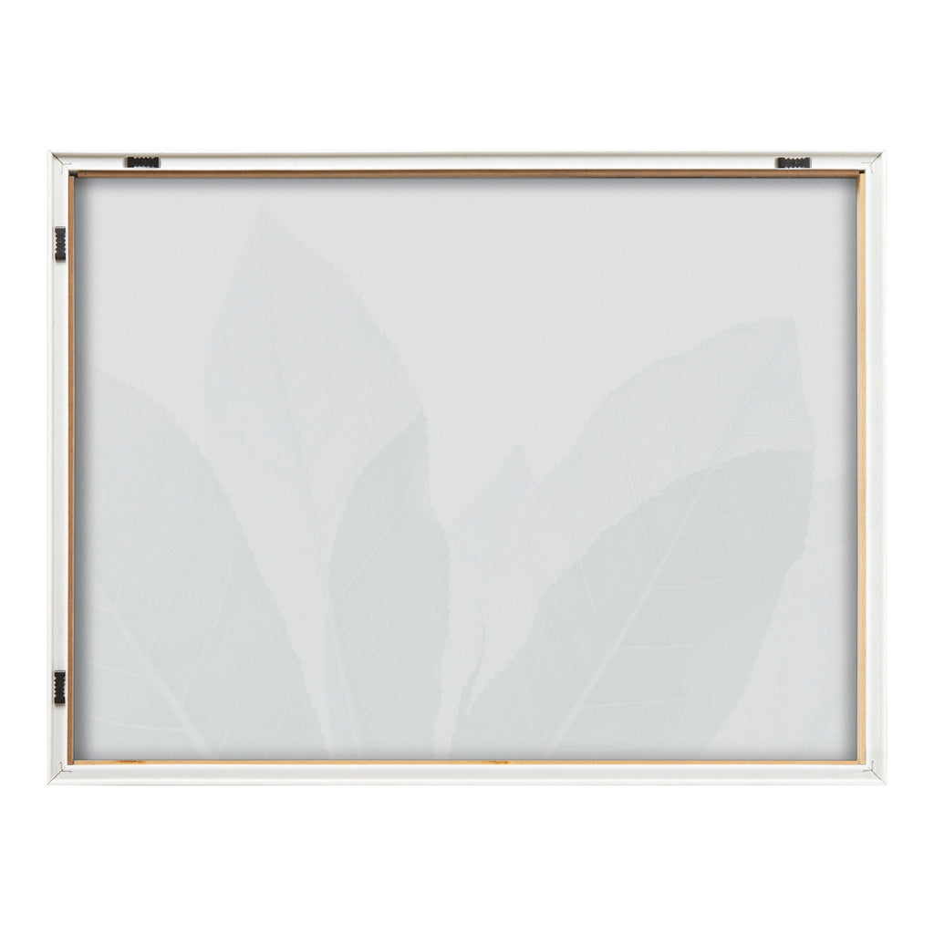 Blake Modern Green Leaf Botanical III Framed Printed Glass by The Creative Bunch Studio