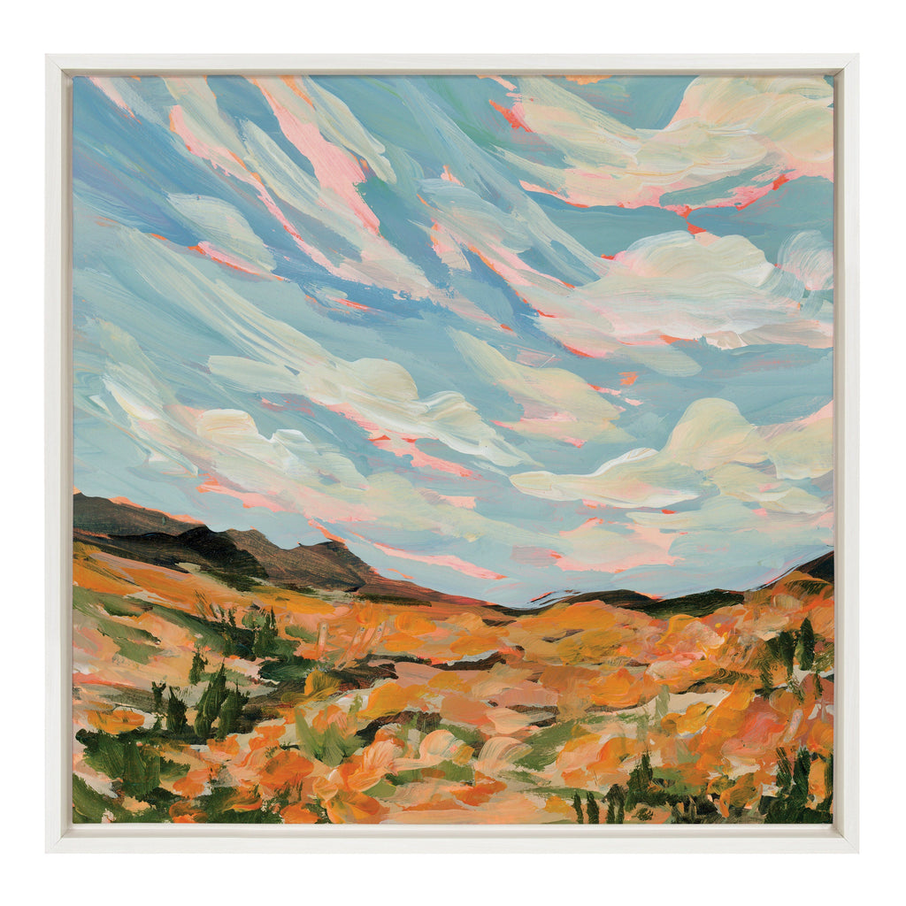 Sylvie California Framed Canvas by Emily Kenney