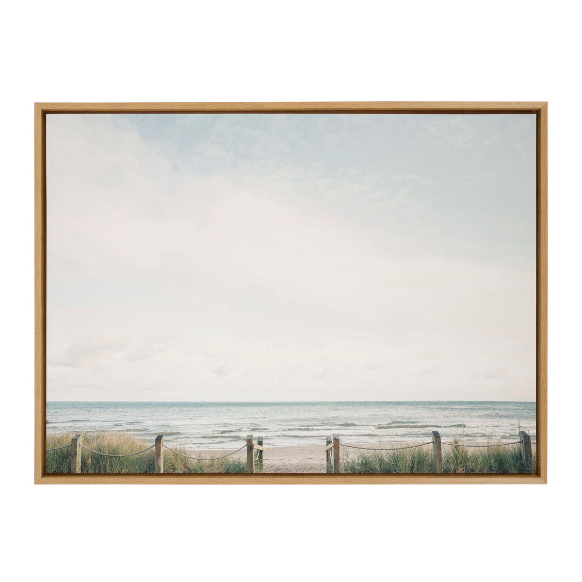 Sylvie Pale Sky Framed Canvas by Emiko and Mark Franzen of F2Images
