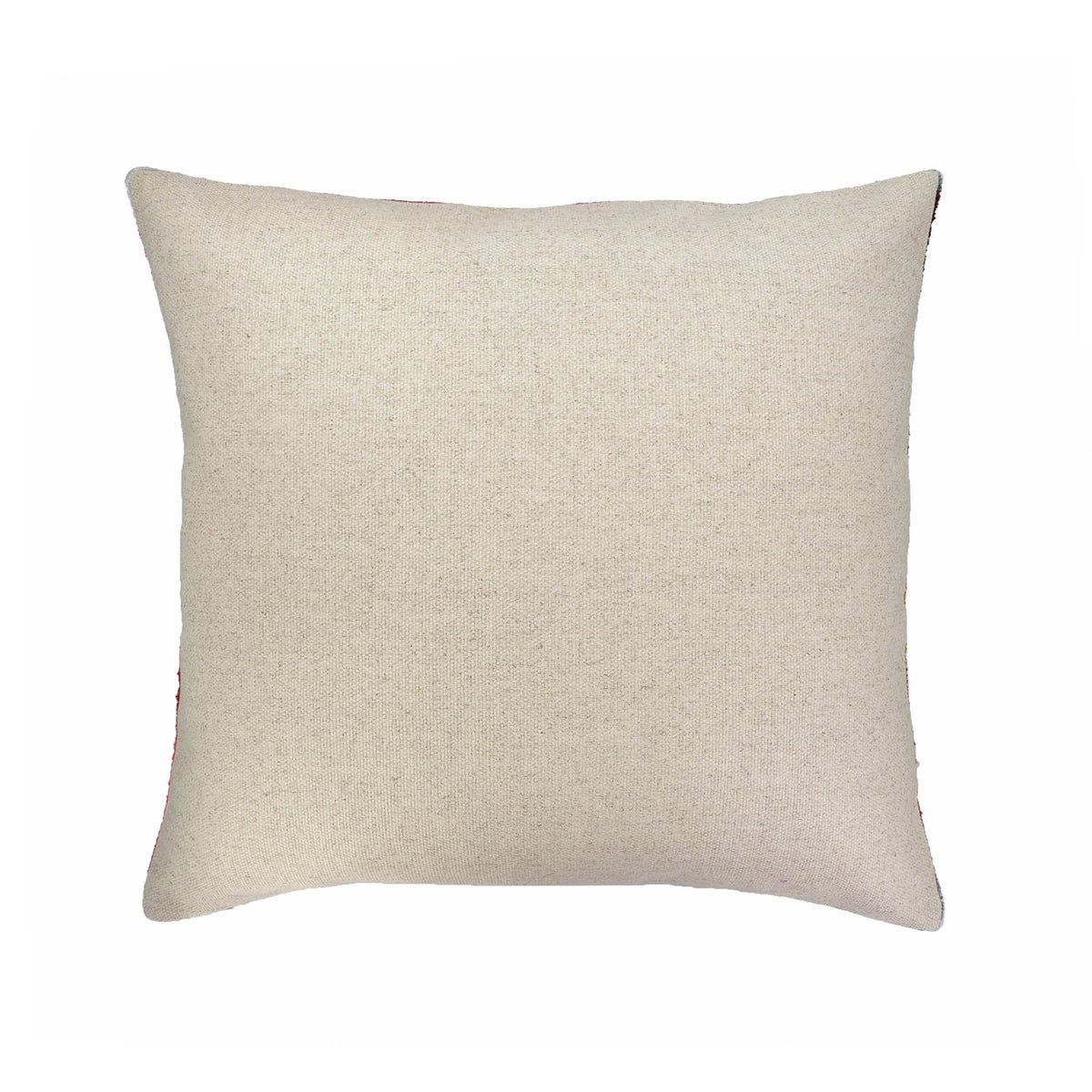 Eye of Ra 2 Silk Velvet Ikat Throw Pillow Cover, 24 x 24