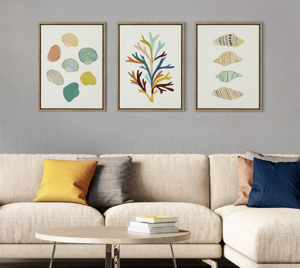 Sylvie Found Framed Canvas by Alicia Schultz