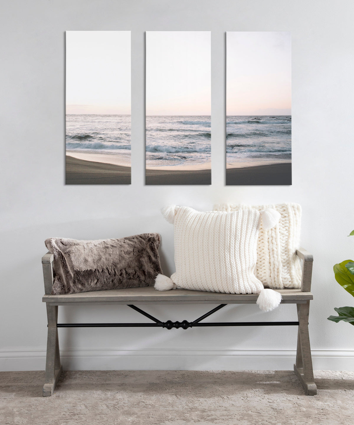 California Dreaming Canvas Wall Art Set of 3 by Patricia Hasz