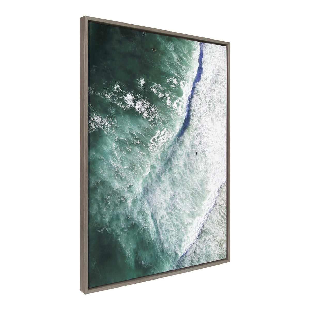Sylvie Paddle Out Framed Canvas by Rachel Bolgov