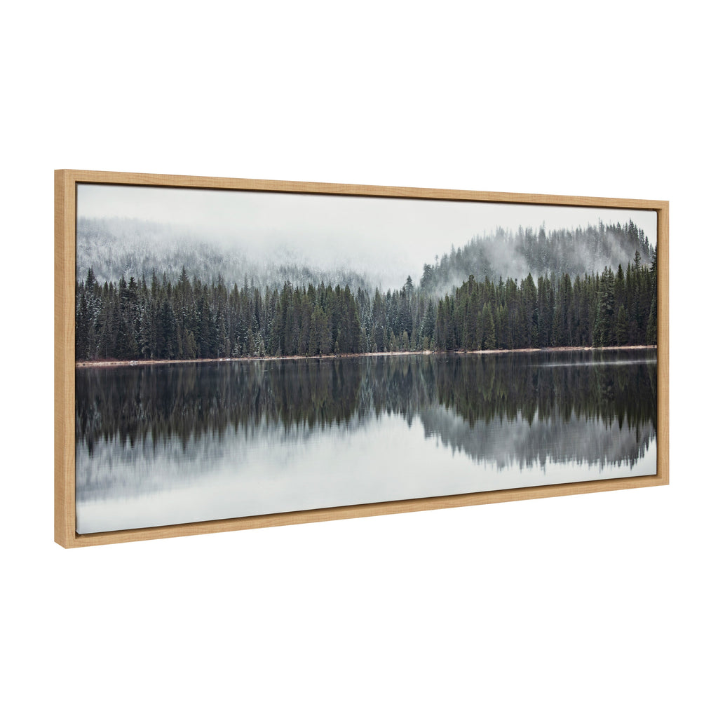 Sylvie Still Reflection Framed Canvas by Emiko and Mark Franzen of F2Images