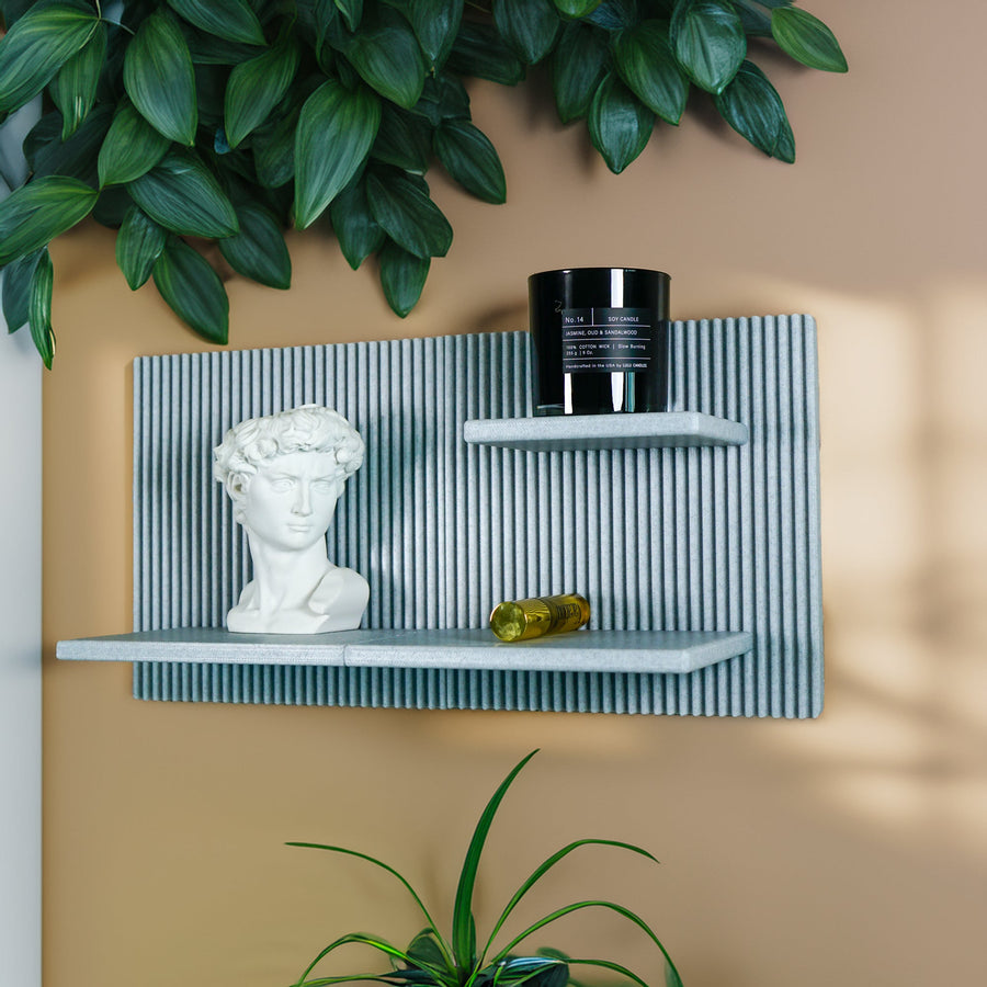 EDGE 3D-Printed Floating Wall Display Shelf