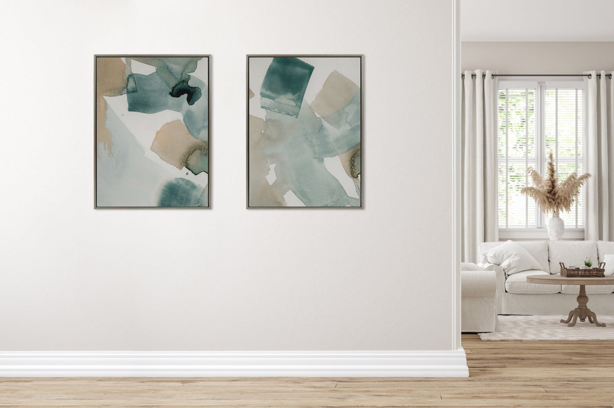 Sylvie Color Exploration I Framed Canvas by Amy Lighthall