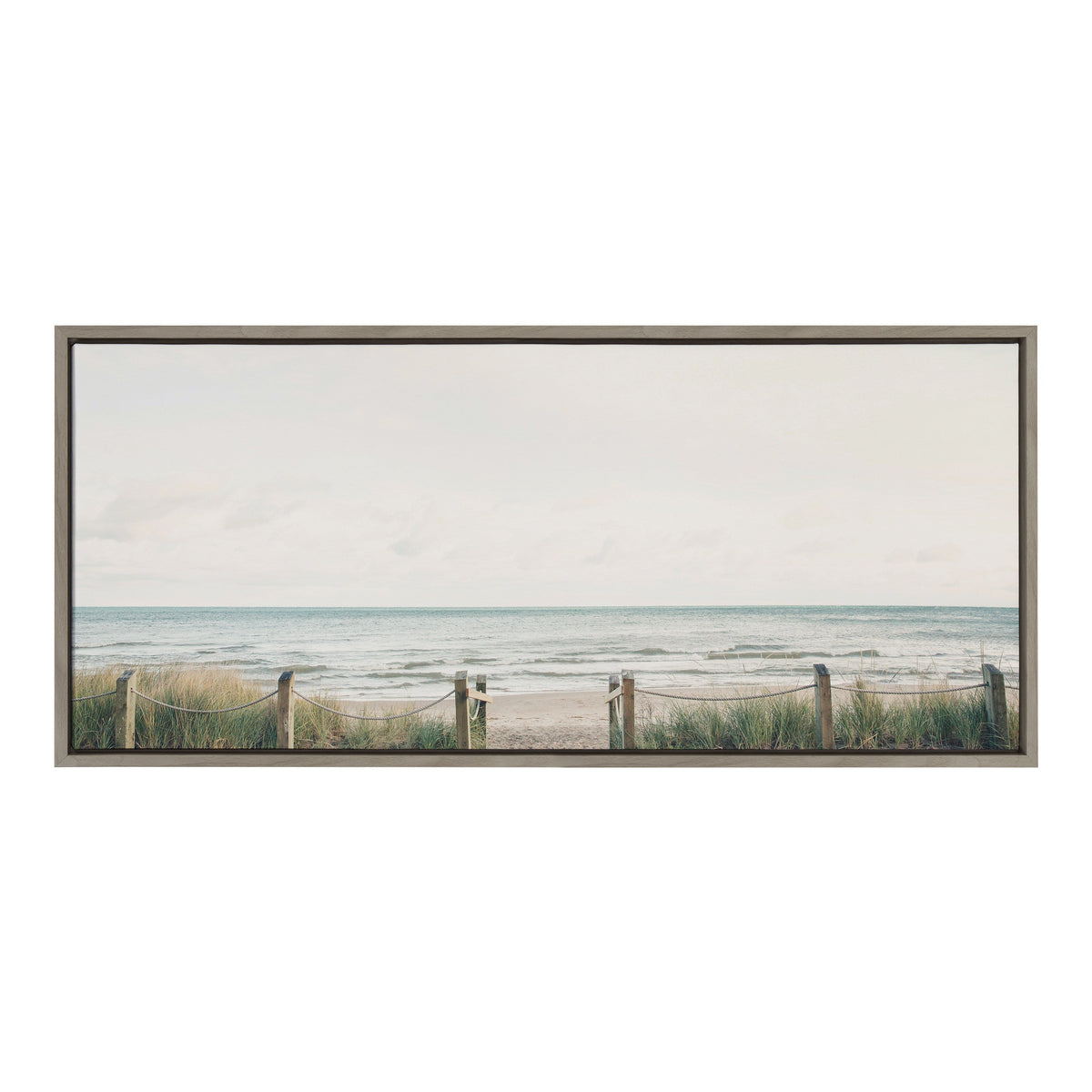 Sylvie Pale Sky Framed Canvas by Emiko and Mark Franzen of F2Images