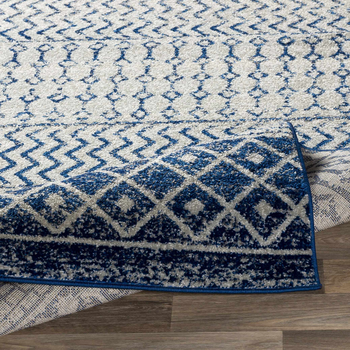 Constantin Blue Area Rug