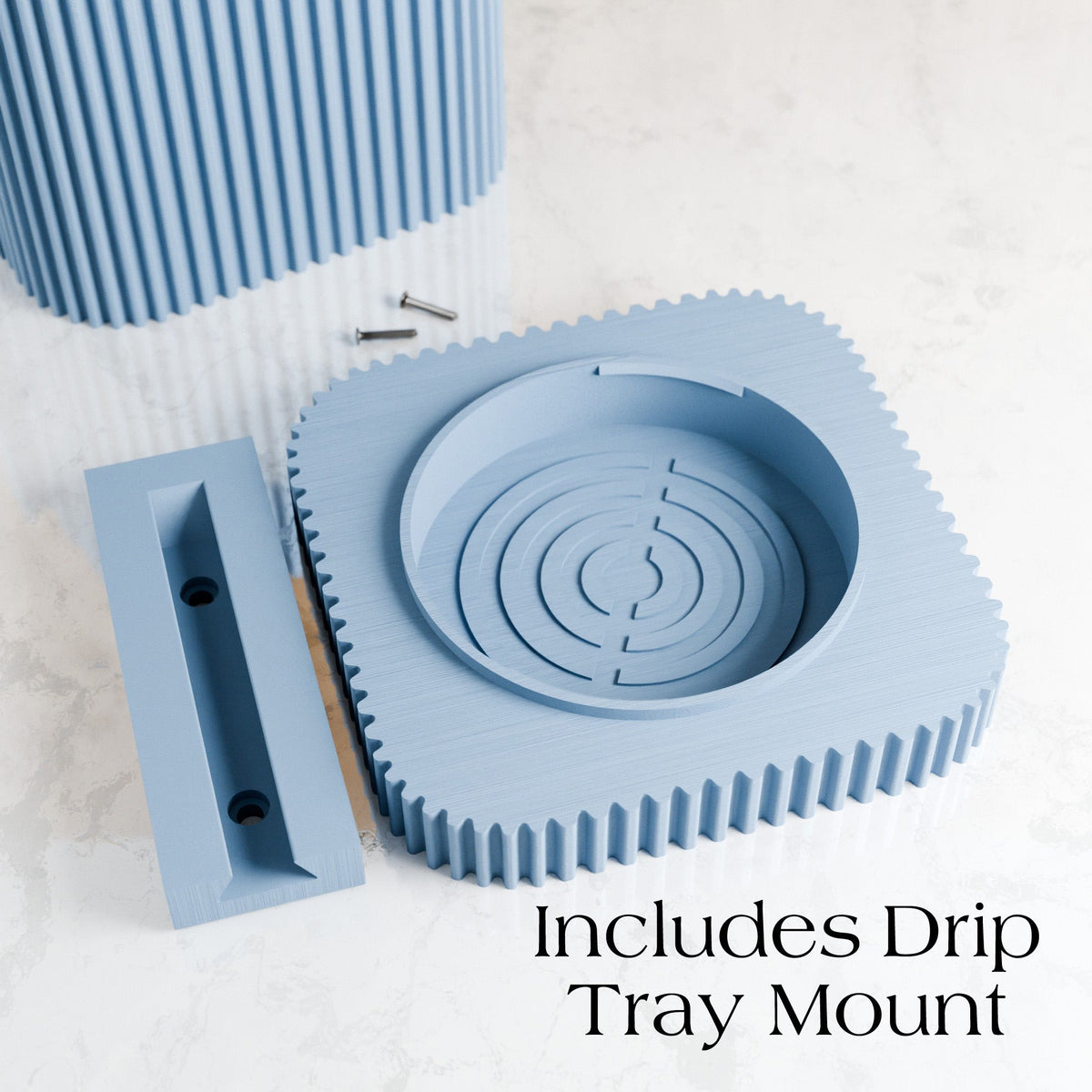 Hanging Box Spiral Planter