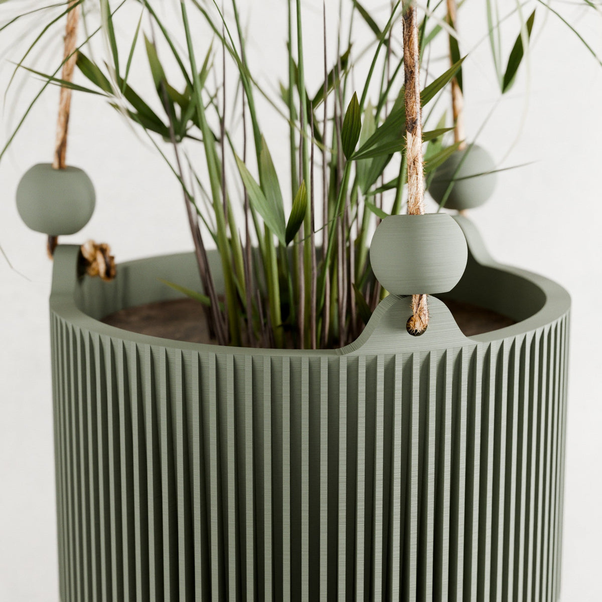Hanging Sakura Spiral Planter