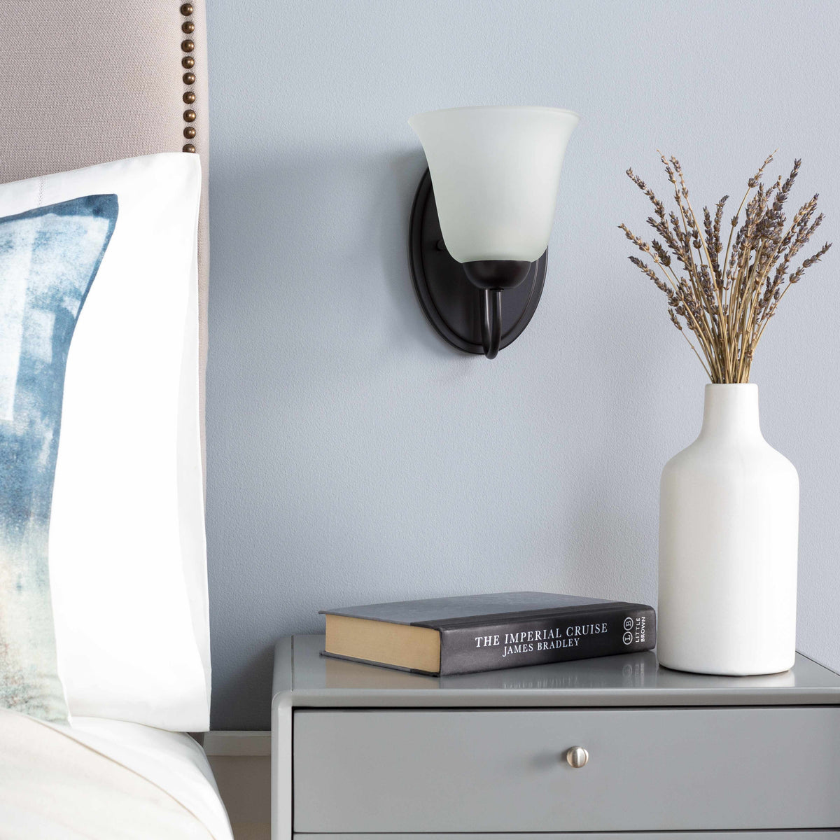 Heysham Black Iron Wall Sconce