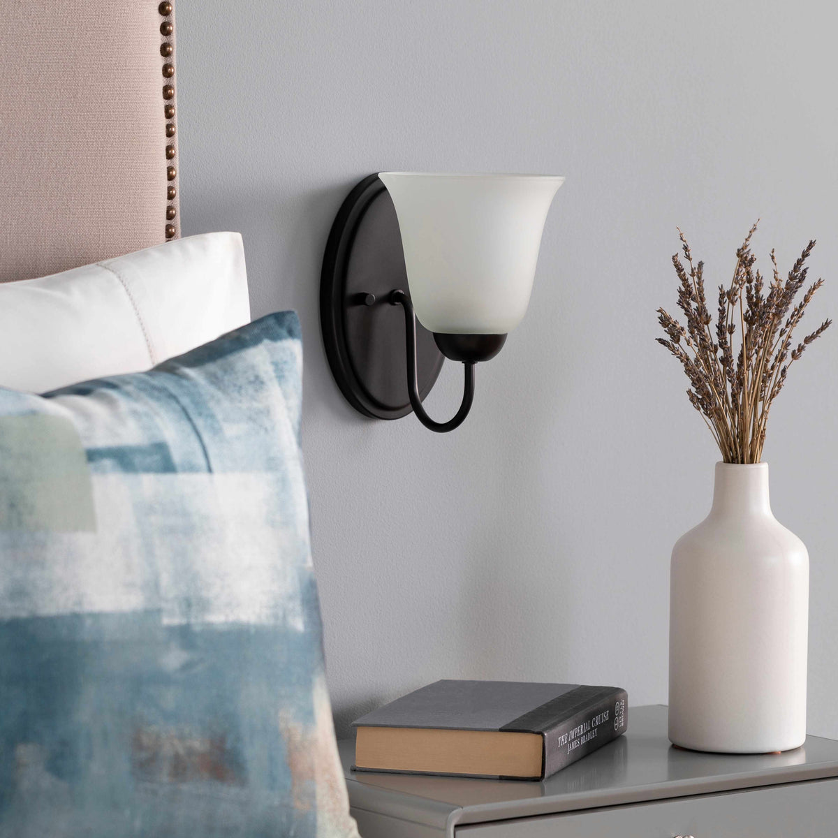 Heysham Black Iron Wall Sconce