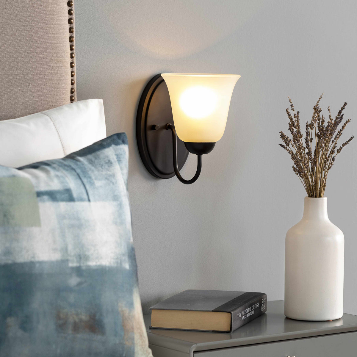 Heysham Black Iron Wall Sconce