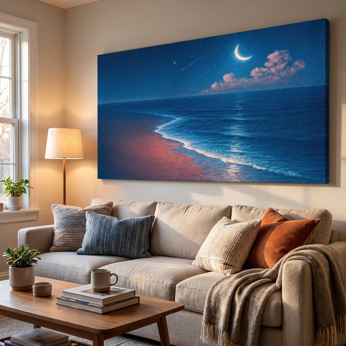 Beach Shoreline Coastal Wall Art V