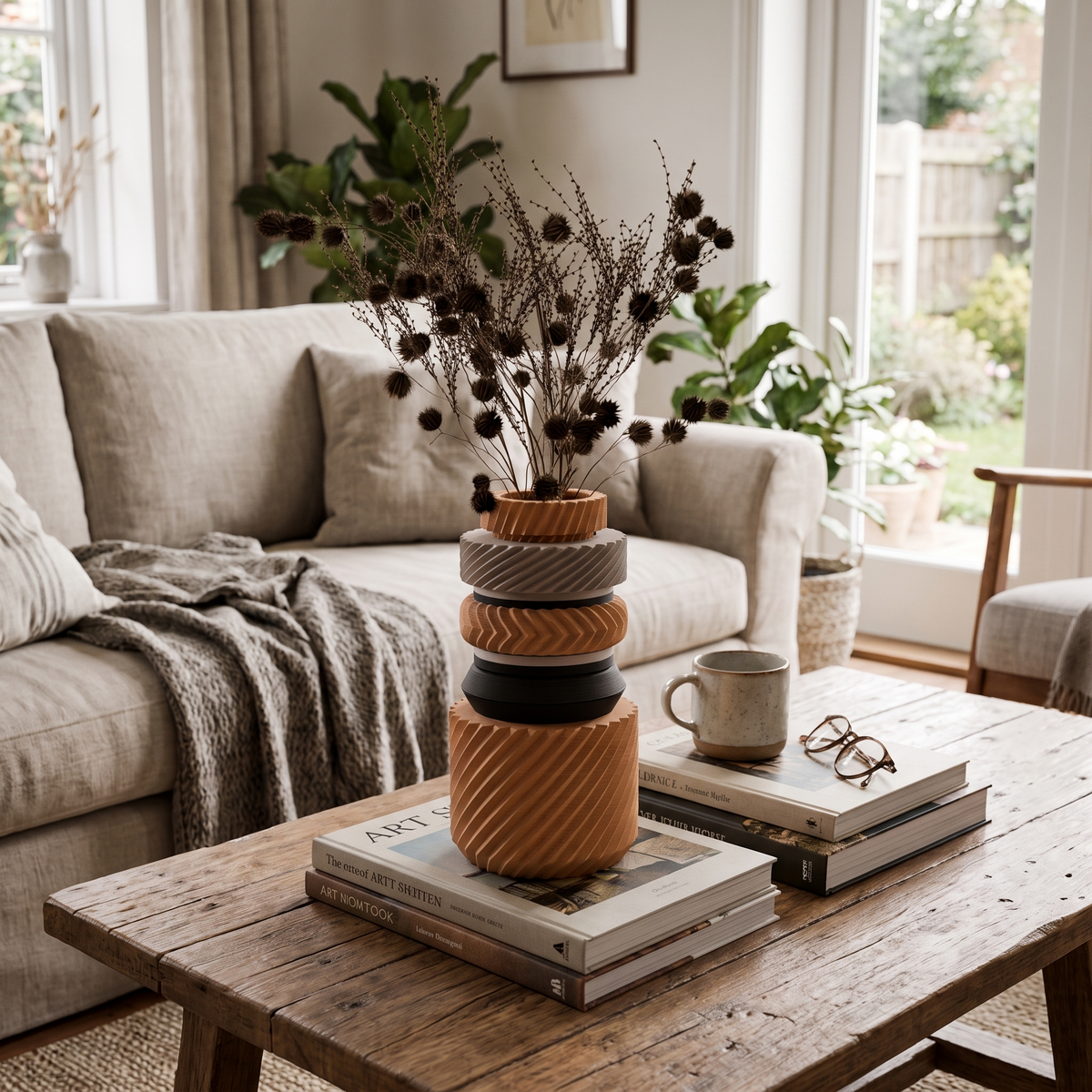 Modernized Pottery Wonder Vase
