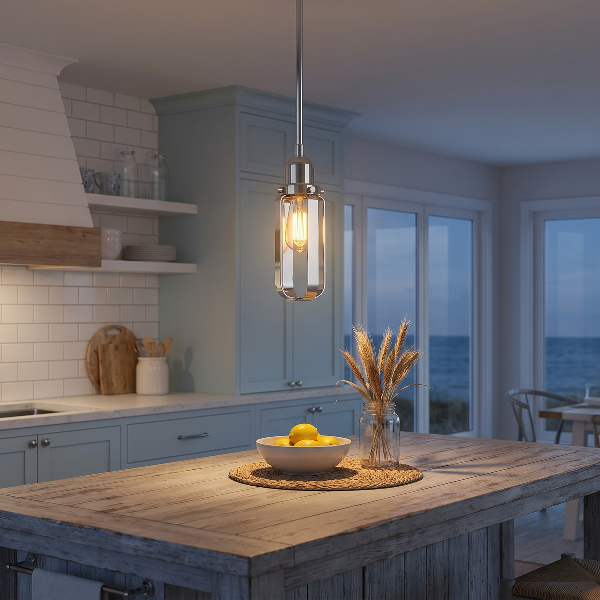 Pullenvale Pendant Light, shown in use