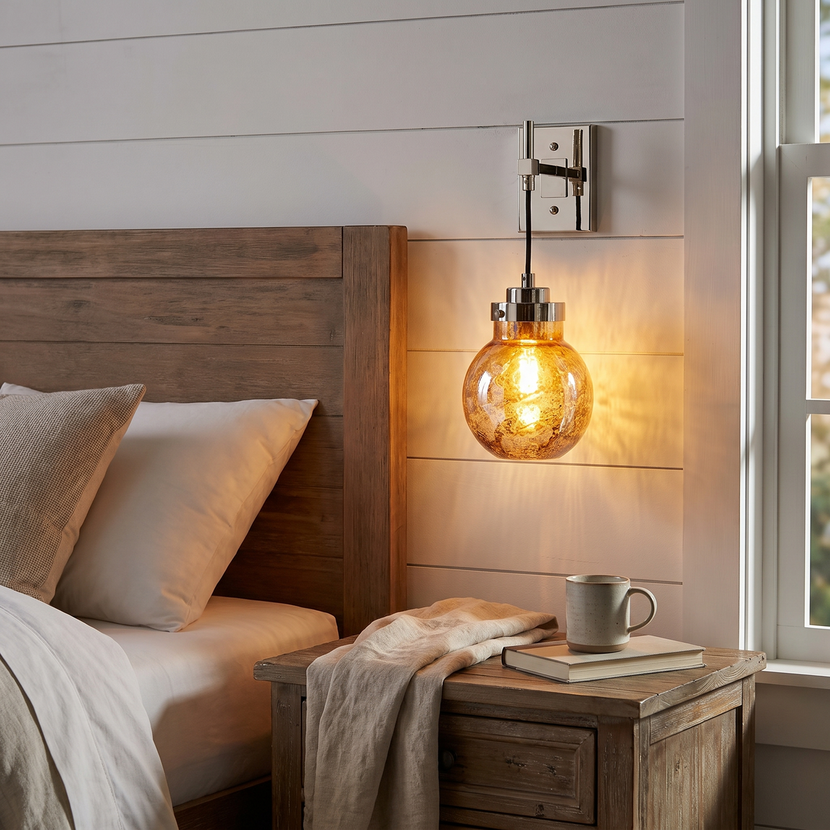 Treadlight Wall Sconces, shown in use