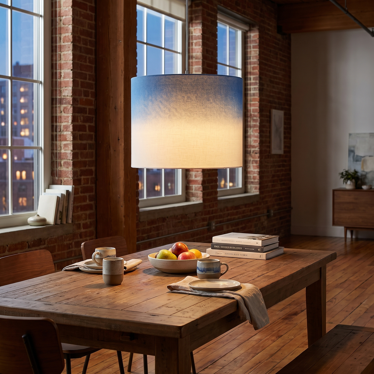 Chapelhall Pendant Light, shown in use
