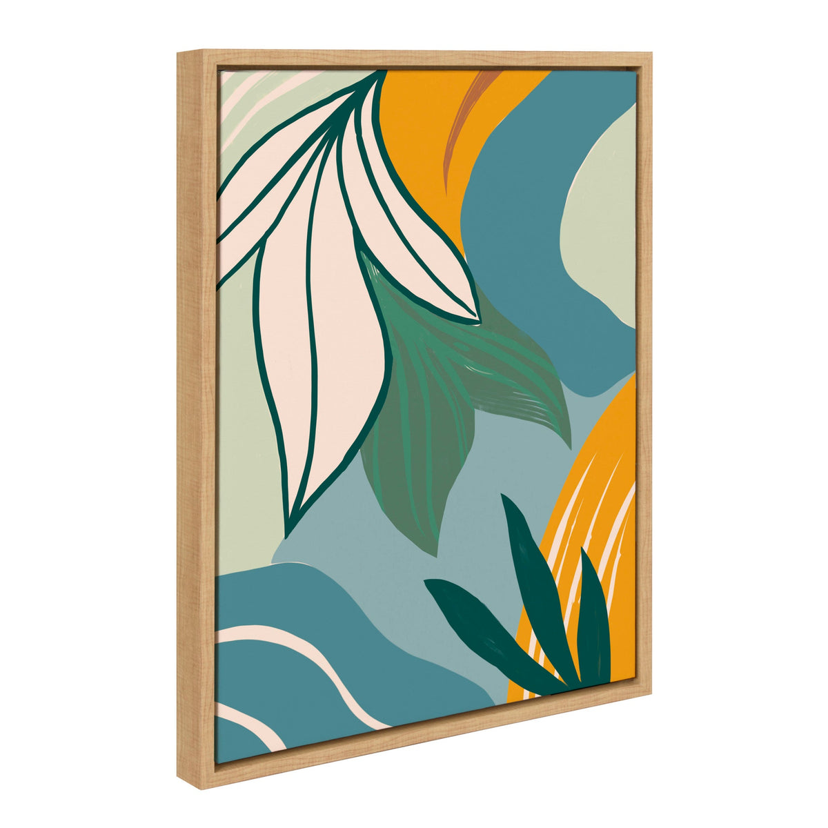 Sylvie Mexico City Morning Framed Canvas by Kate Aurelia Holloway