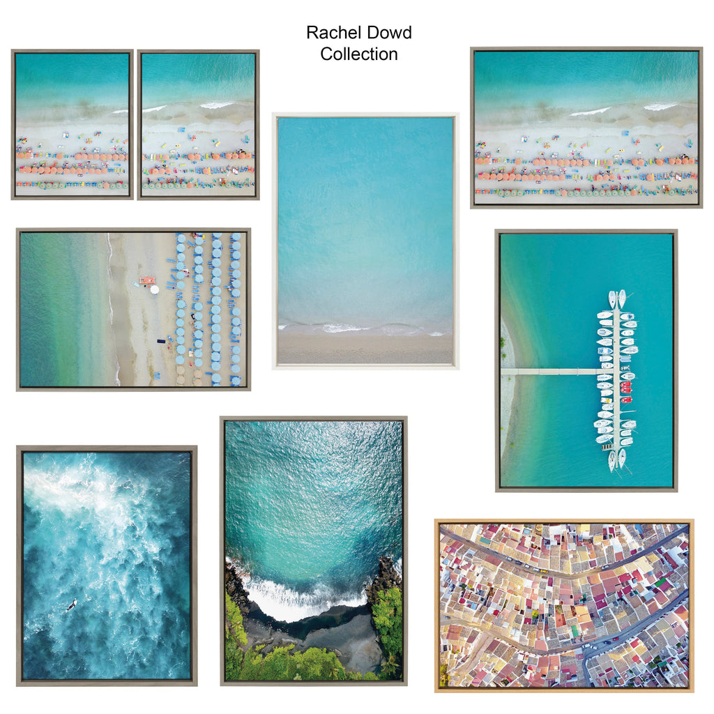 Sylvie Monterosso 6 Framed Canvas by Rachel Bolgov