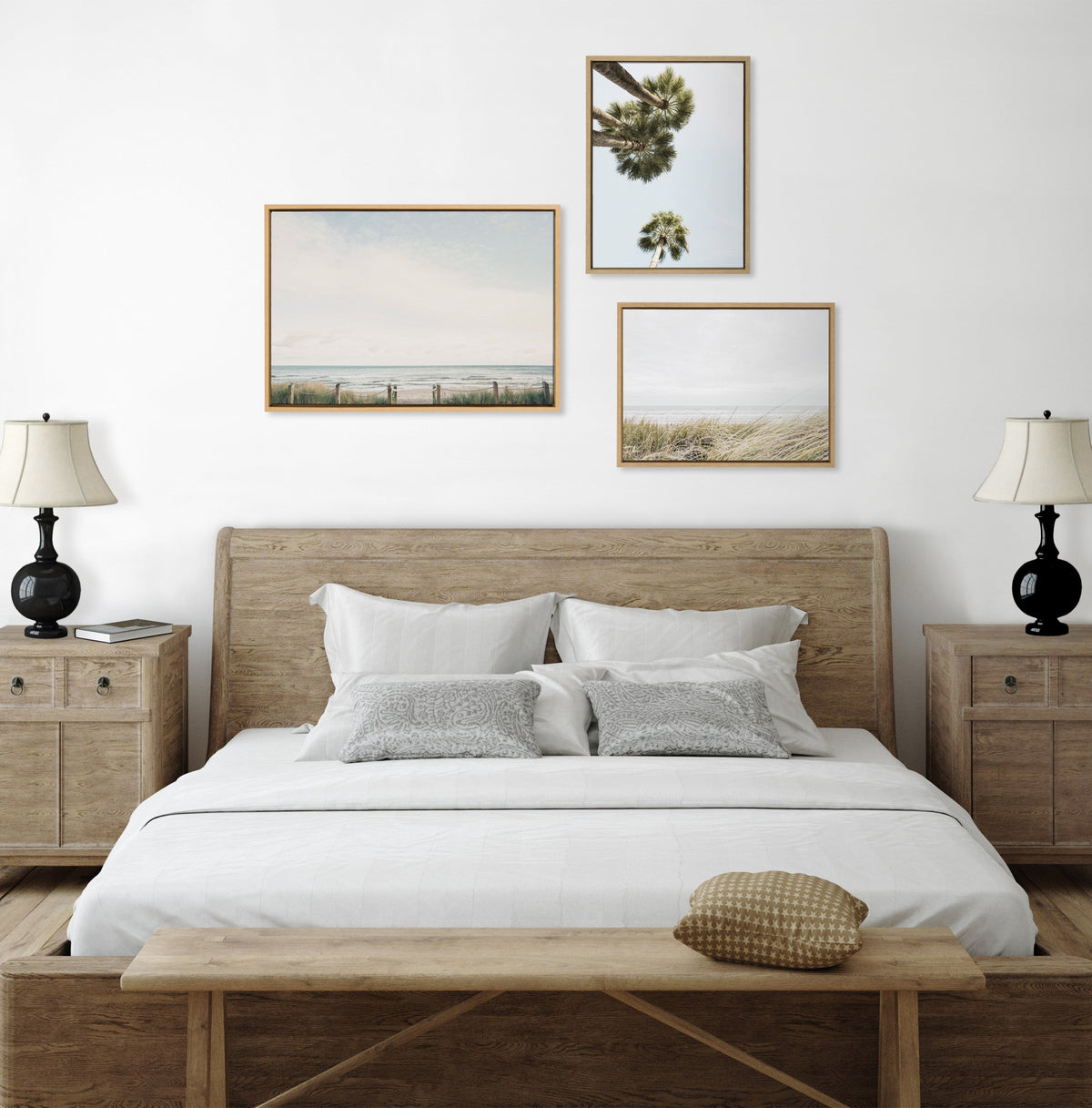 Sylvie Pale Sky Framed Canvas by Emiko and Mark Franzen of F2Images