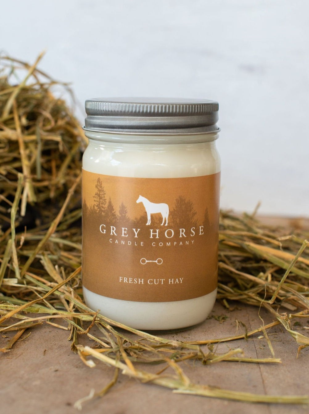 Fresh Cut Hay Scented Jar Candle