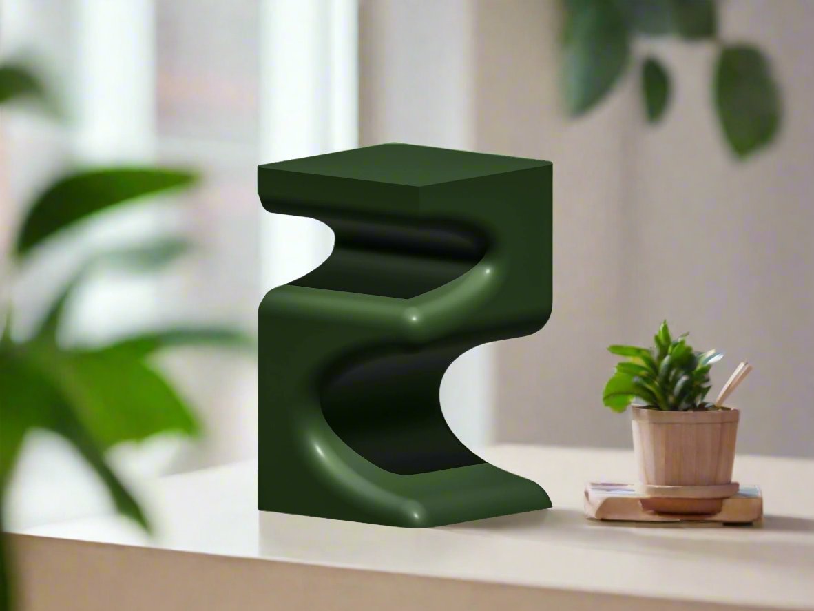 Plant Stand for Indoor Plant Pots - Perfect for House Plants and Plant Lovers, Gift for Plant Lover, Art Deco Planter Stands, Contour