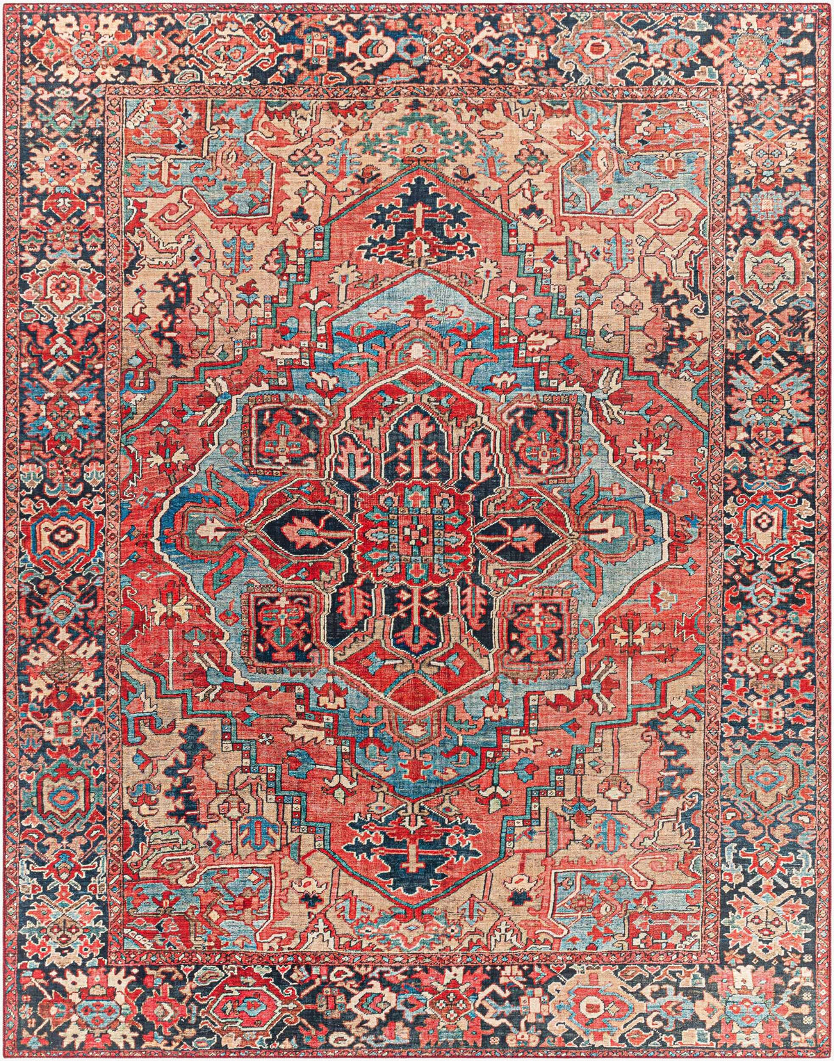 Neyland Traditional Area Rug