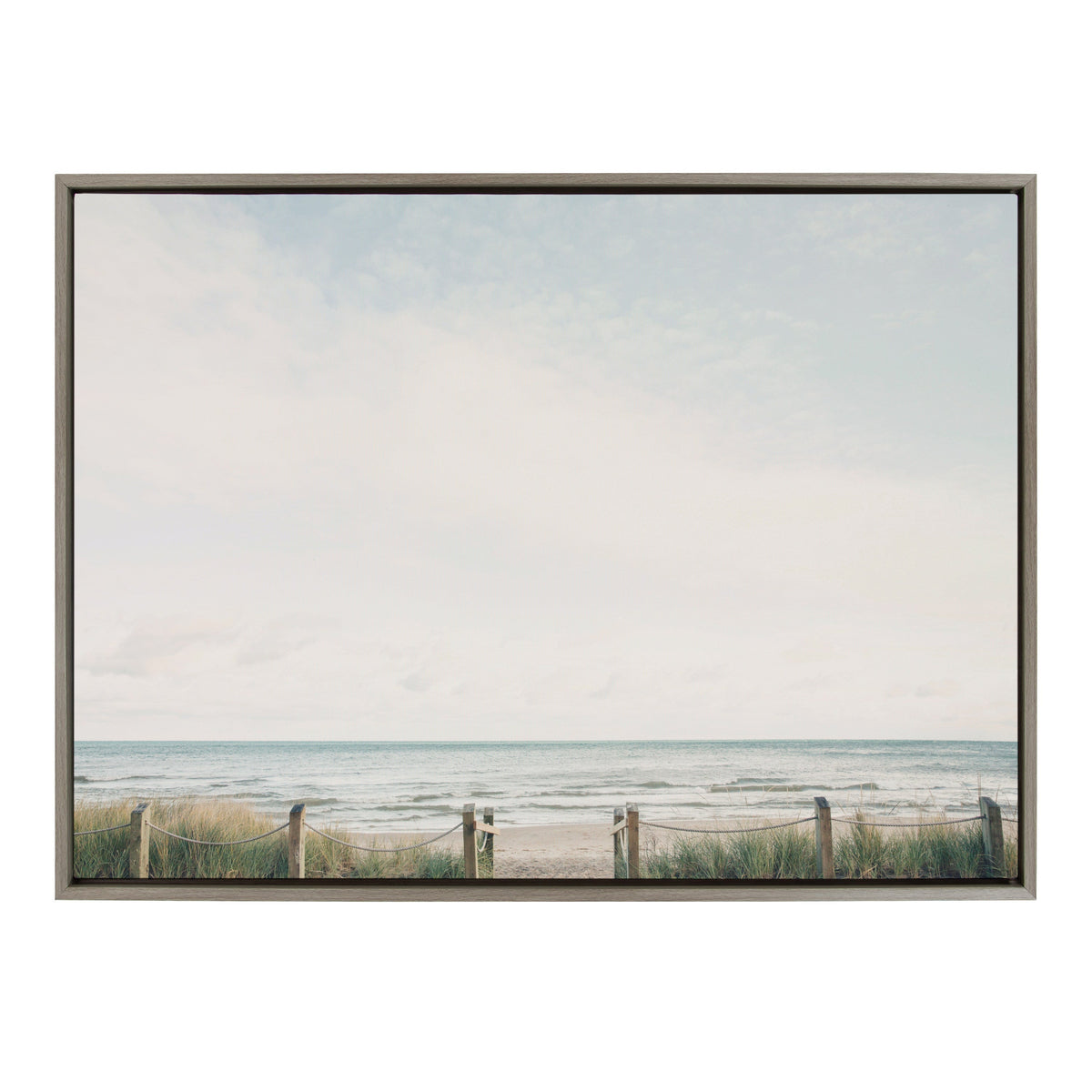 Sylvie Pale Sky Framed Canvas by Emiko and Mark Franzen of F2Images