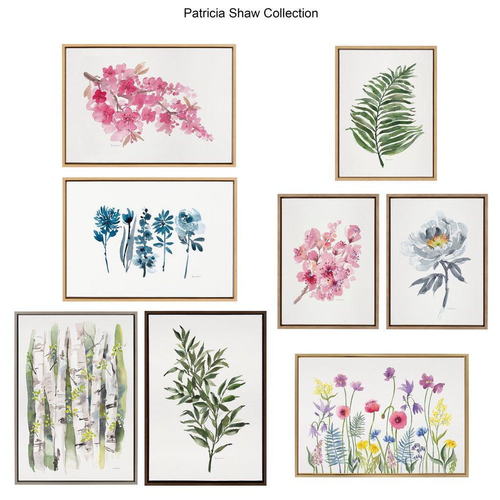 Sylvie Ruscus Framed Canvas by Patricia Shaw