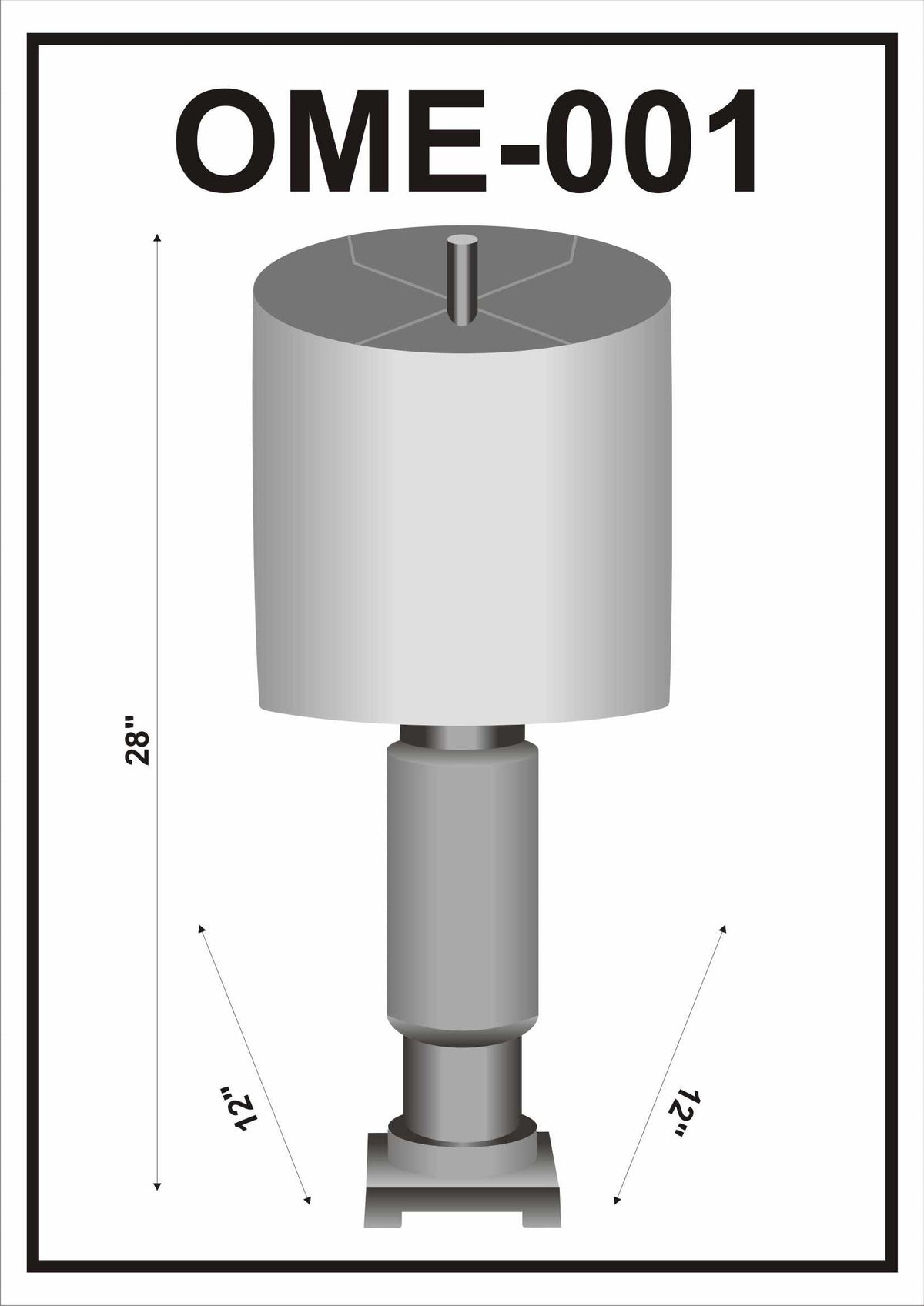 Kawayan Table Lamp