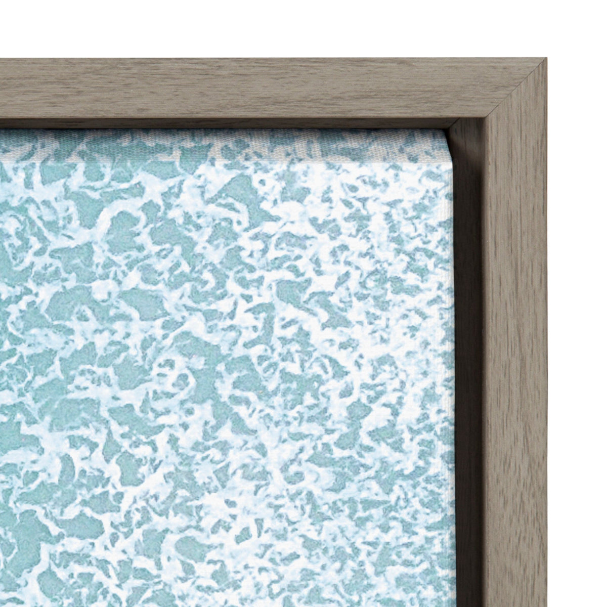 Sylvie Tropical Escape Framed Canvas by The Creative Bunch Studio
