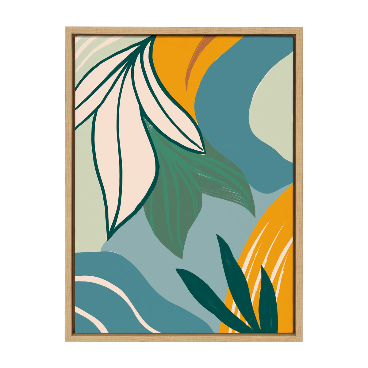 Sylvie Mexico City Morning Framed Canvas by Kate Aurelia Holloway