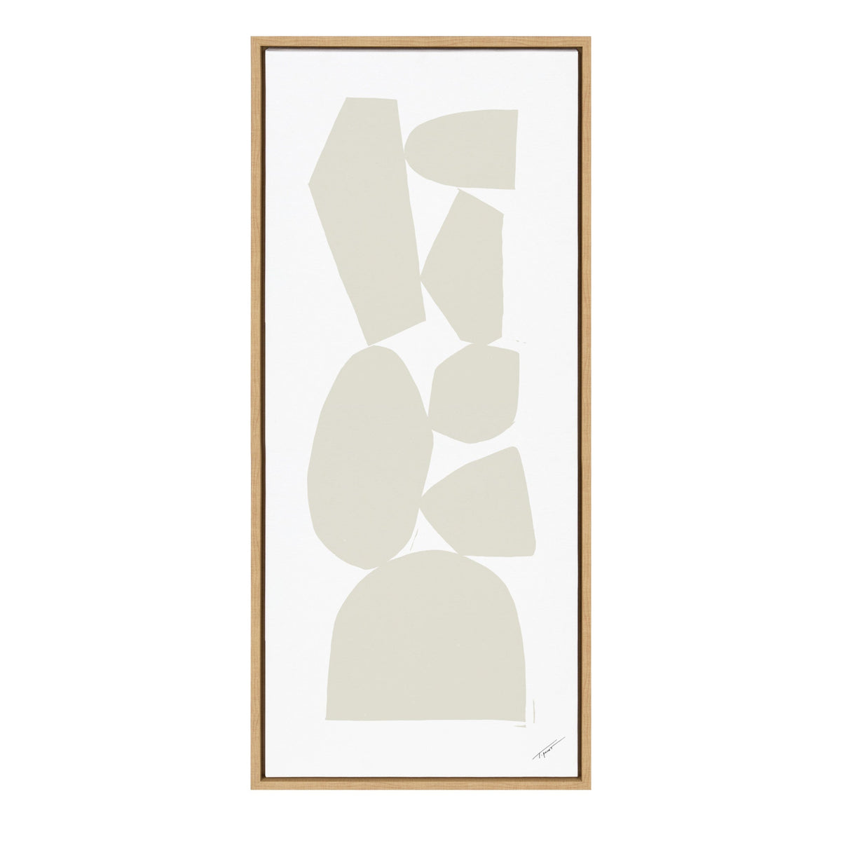 Sylvie Constructed IV Framed Canvas by Statement Goods