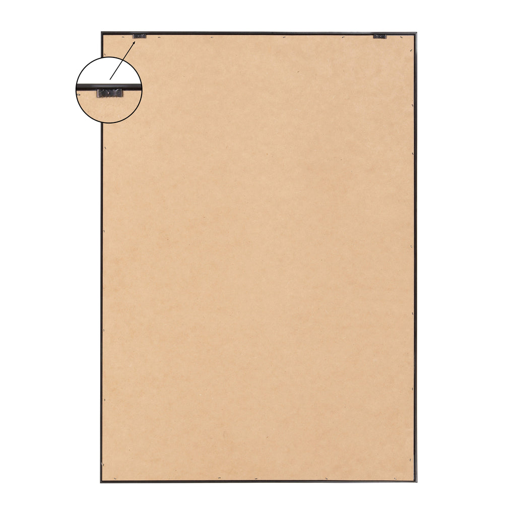 Sylvie Simple Romantic Line Art Drawing 1 Tan and Teal Framed Canvas by The Creative Bunch Studio