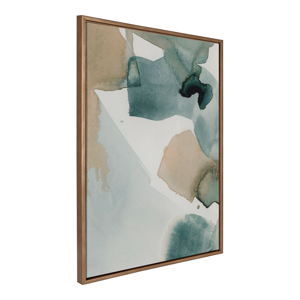 Sylvie Color Exploration I Framed Canvas by Amy Lighthall