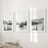 White Frame - w/ mat