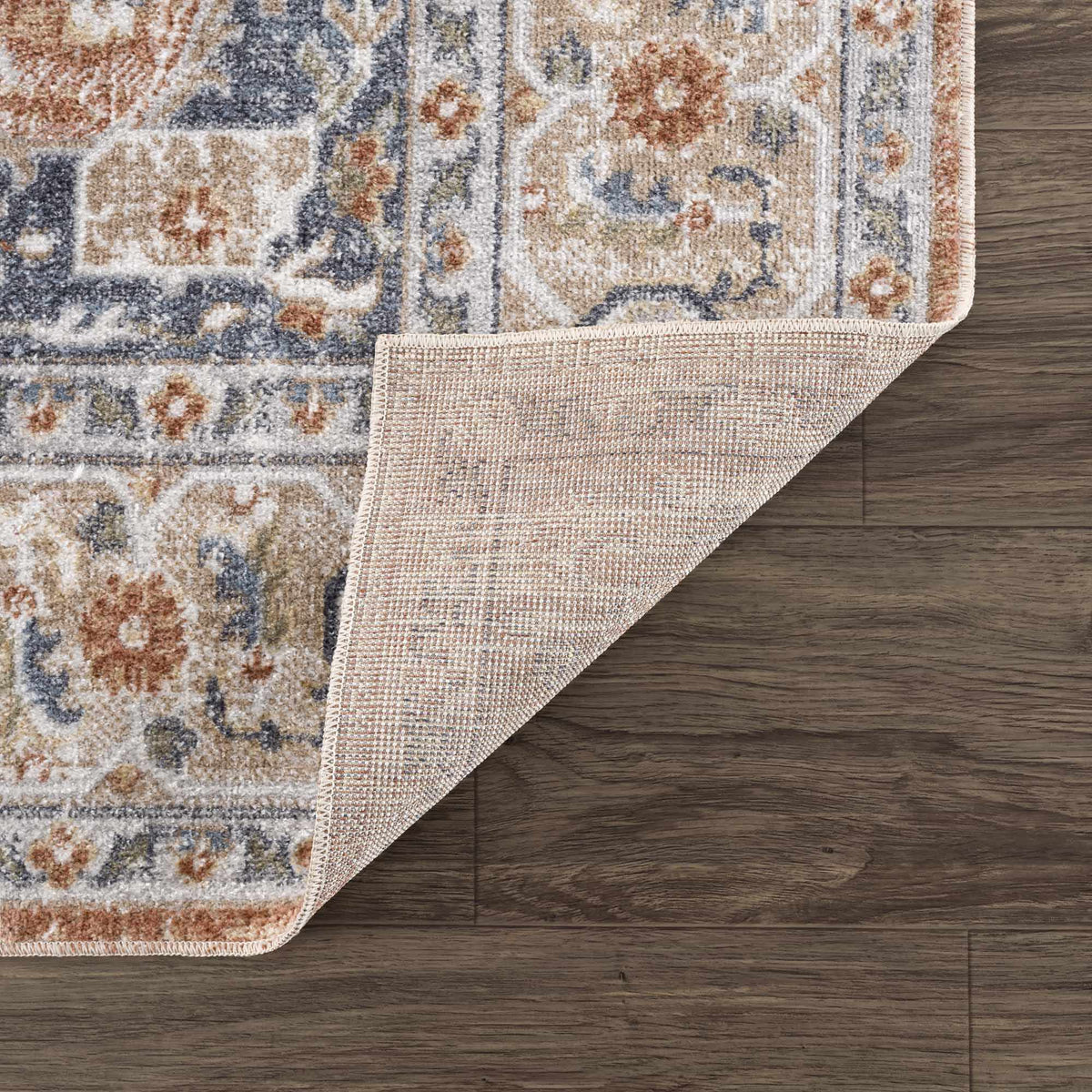 Gael Rust Boutique Washable Rug
