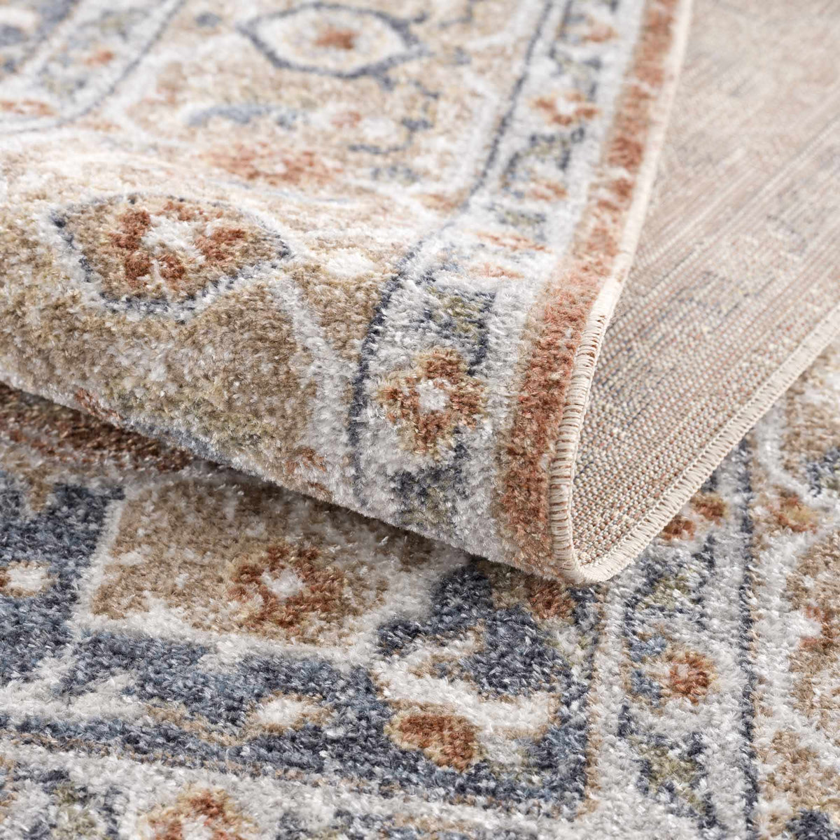 Gael Rust Boutique Washable Rug