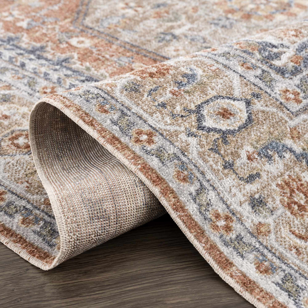 Gael Rust Boutique Washable Rug